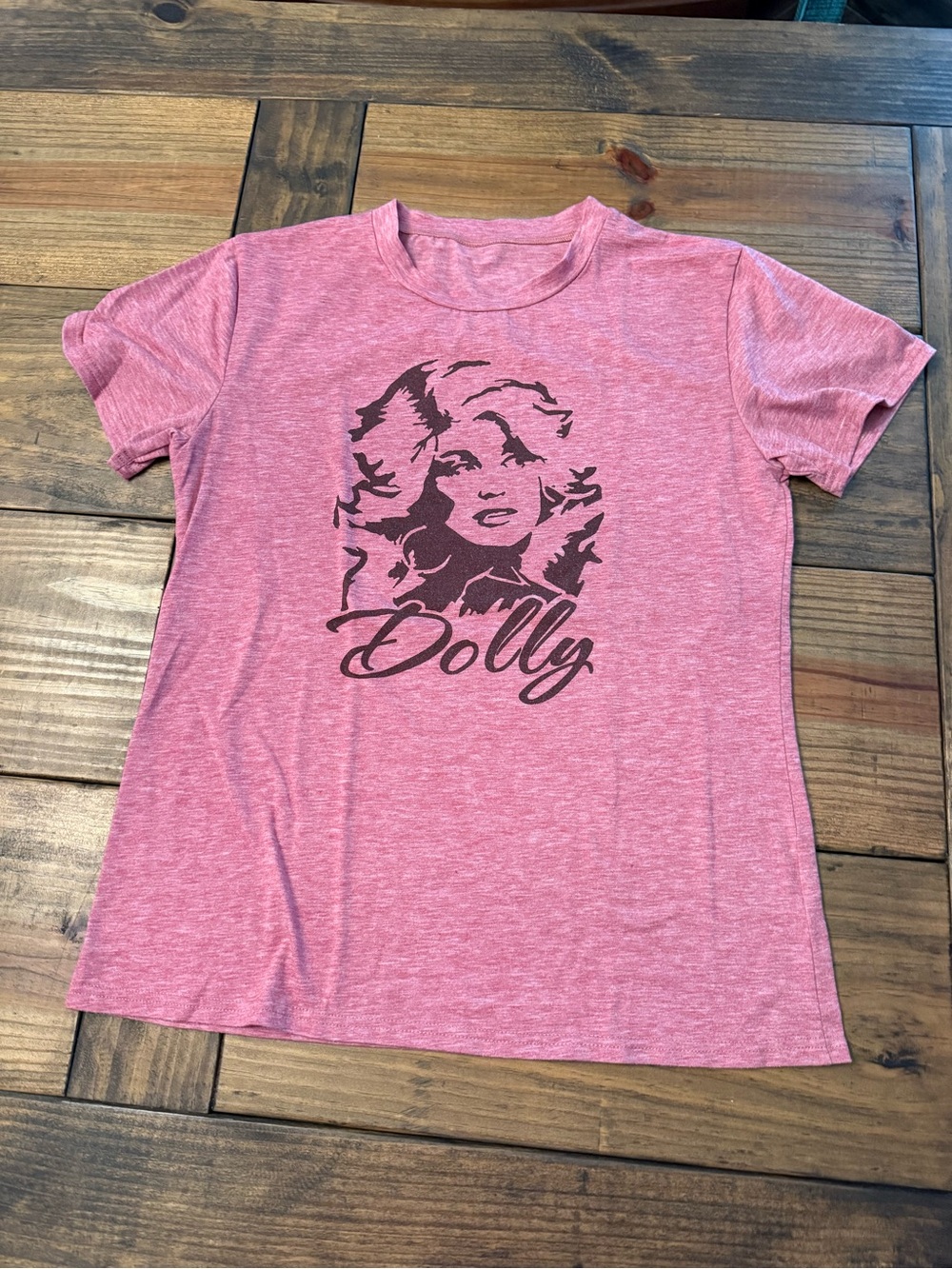 Pink 'Dolly' Graphic Tee - Women's Casual Top
